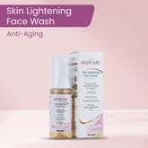 Kozicare Skin Lightening Facewash Enriched with 1% Kojic acid, 1% Arbutin, 1% Vitamin E, 1% Glutathione | Helps in Anti-Aging, Moisturize Skin| For All Skin Types - 60ml (Pack of 3)